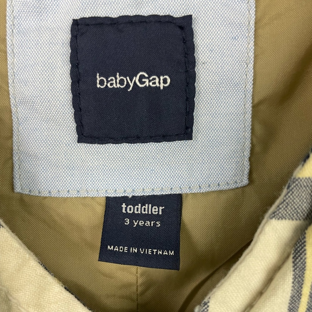 Baby Gap plaid suit vest - Picture 3 of 5